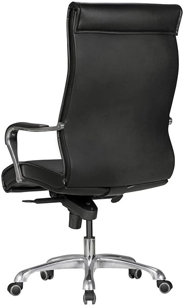 Kancelárska stolička BRÜXXI Boss, syntetická koža, čierna Zadná strana