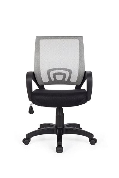 Kancelárska stolička BRÜXXI Rivoli, nylon, čierna/sivá Screen