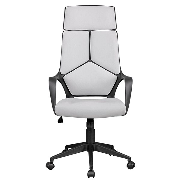 Kancelárska stolička BRÜXXI Techline, textilný poťah, sivá Screen