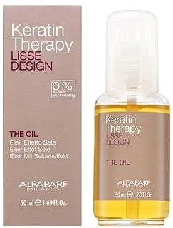 Olej na vlasy ALFAPARF MILANO Lisse Design Keratin Therapy The Oil olej na všetky typy vlasov 50 ml ...