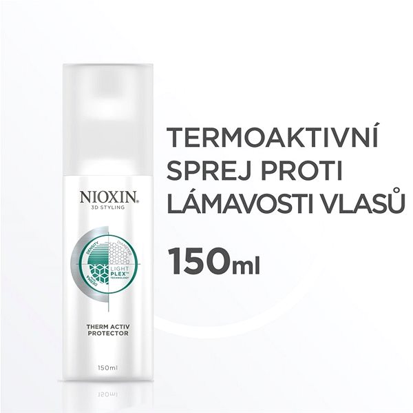 Sprej na vlasy NIOXIN 3D Styling Therm Activ Protector termoaktívny sprej na všetky typy vlasov 150 ml ...