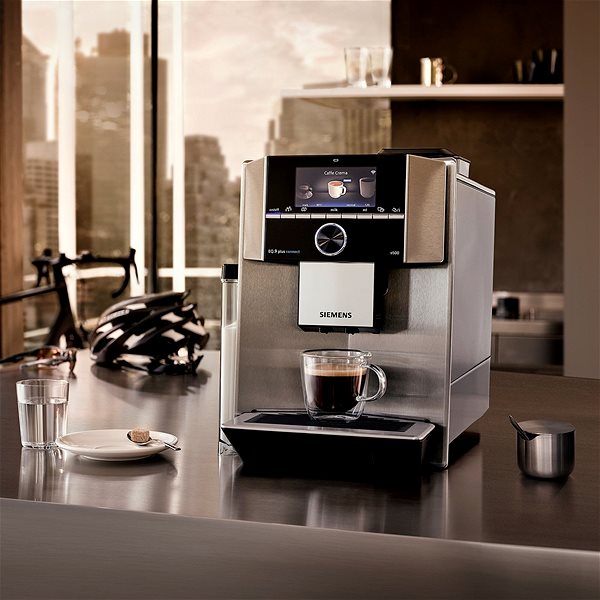 Automatic Coffee Machine Siemens TI9553X1RW Lifestyle