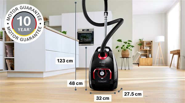 Bagged Vacuum Cleaner BOSCH BGL8POW3A GL80 ...