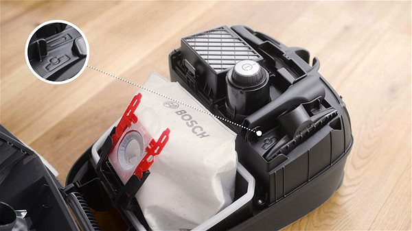 Bagged Vacuum Cleaner BOSCH BGL41HYG2H GL41 ...