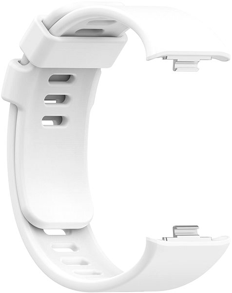 Remienok na hodinky BStrap Silicone na Xiaomi Redmi Watch 4 white ...