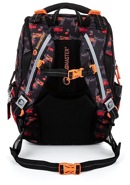School backpack BAGMASTER BETA 23 B school backpack - firefighters .