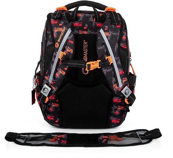 School backpack BAGMASTER BETA 23 B school backpack - firefighters .