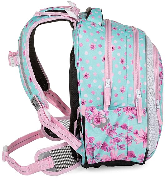 School backpack BAGMASTER LUMI 23 A school backpack - doe and fawn .