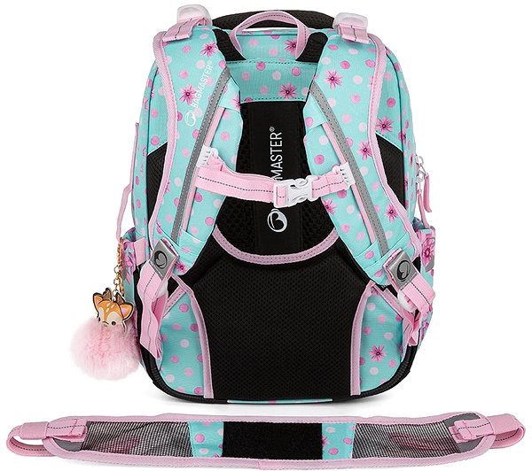 School backpack BAGMASTER LUMI 23 A school backpack - doe and fawn .