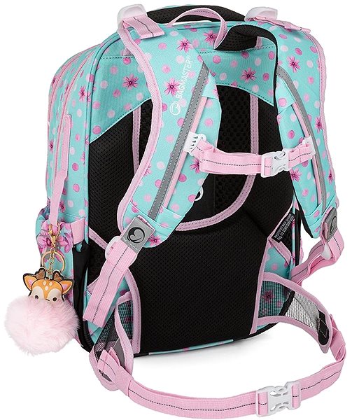 School backpack BAGMASTER LUMI 23 A school backpack - doe and fawn .