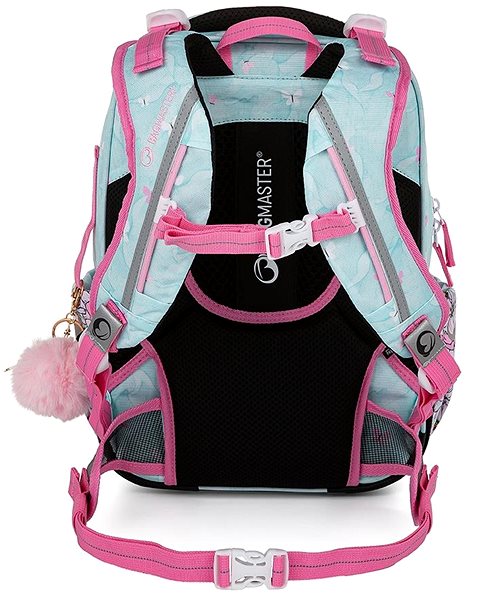 School backpack BAGMASTER LUMI 23 B school backpack - flower fairy .