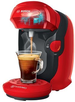 Kapszulás kávéfőző BOSCH TAS1103 Tassimo Style piros Jellemzők/technológia