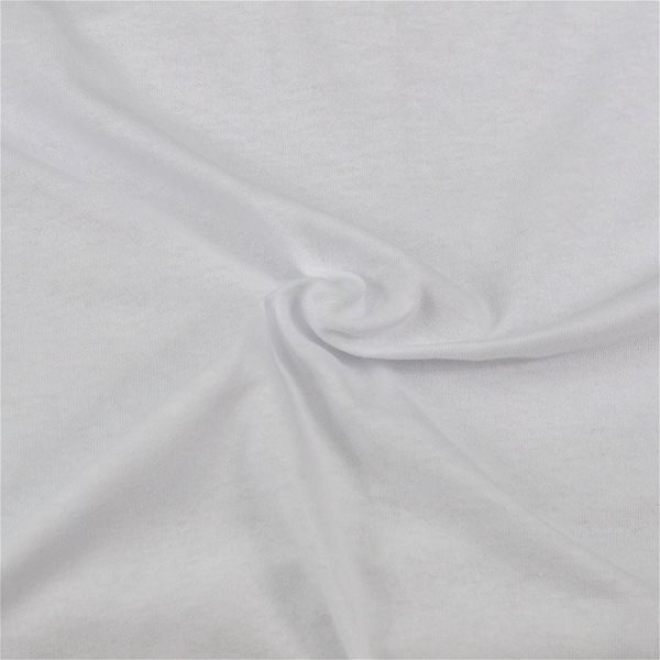 Plachta na posteľ Brotex Jersey plachta biela, 90 × 200 cm, jednolôžko ...