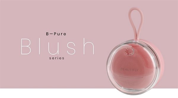 Gesichtsreinigungsbürste Beautifly B-Pure, Blush ...