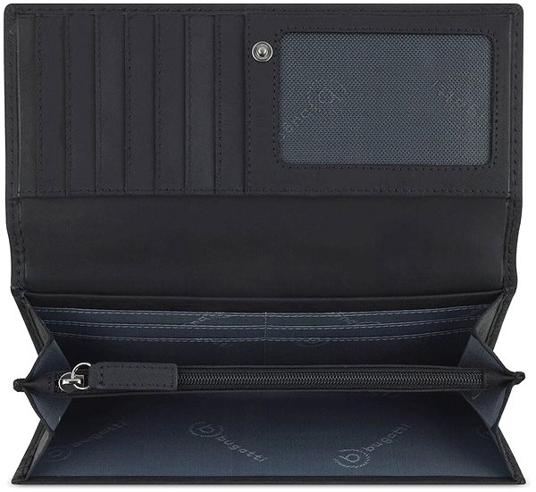 Bugatti Luca wallet, women, black .