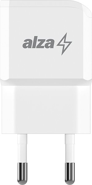 Nabíjačka do siete AlzaPower Smart Charger 2.1 A biela + Core USB-C 2.0 1 m biely ...