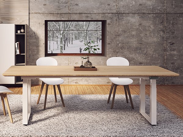 Height Adjustable Desk AlzaErgo Table ET7 Heavy Duty white ...