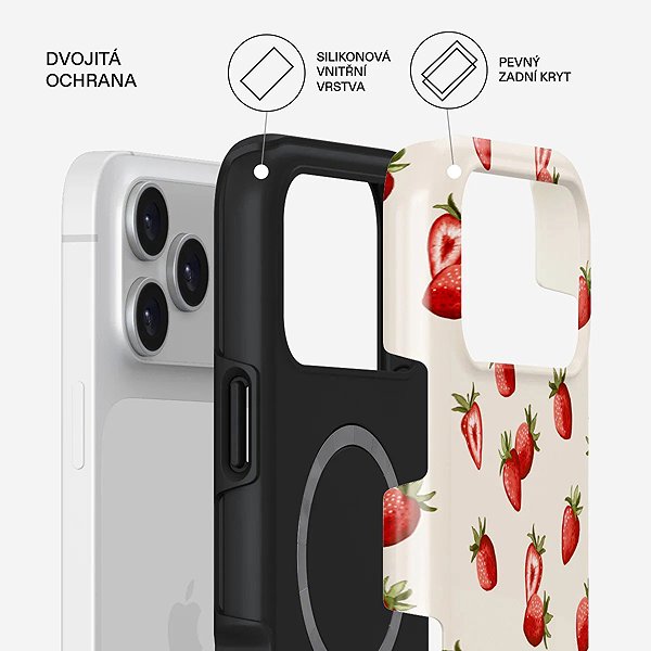Telefon tok Burga Tough Freshly Picked iPhone 17 Pro Max MagSafe tok ...