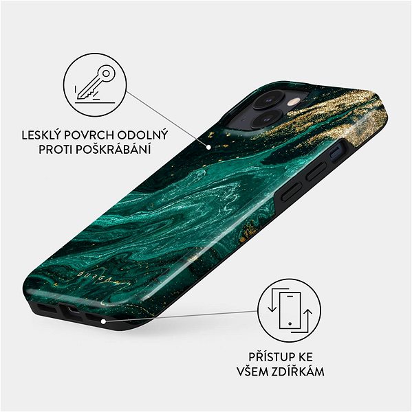 Handyhülle Burga Emerald Pool Tough Case For iPhone 15 ...