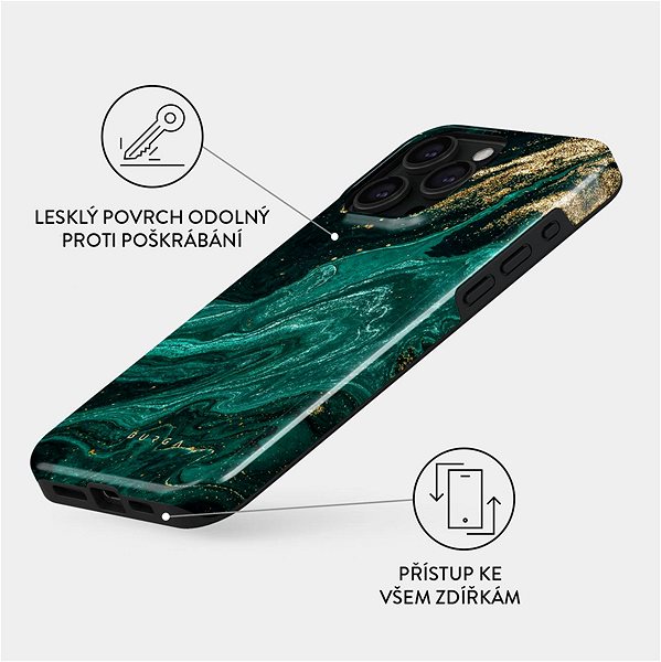Handyhülle Burga Emerald Pool Tough Case For iPhone 15 Pro ...