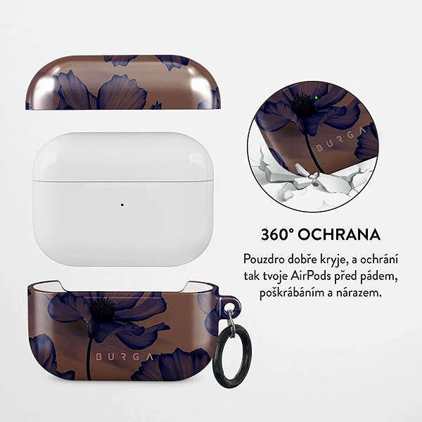 Headphone Case Burga Velvet Night AirPods Case For AirPods Pro ...