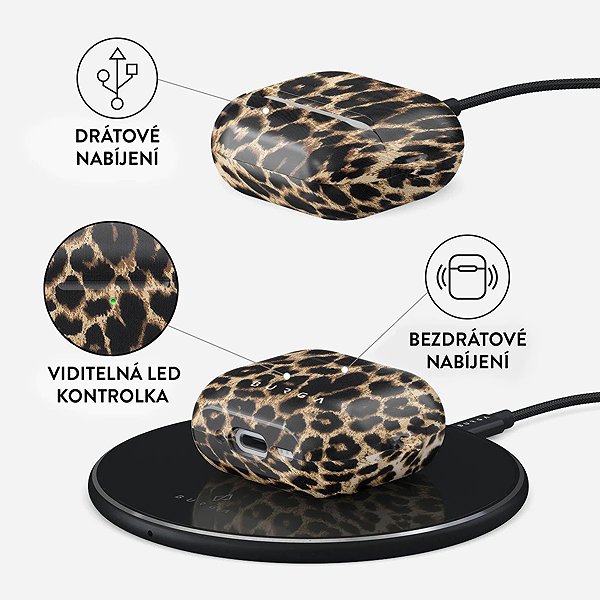Fülhallgató tok Burga Airpods Case Player Airpods 4 tok ...