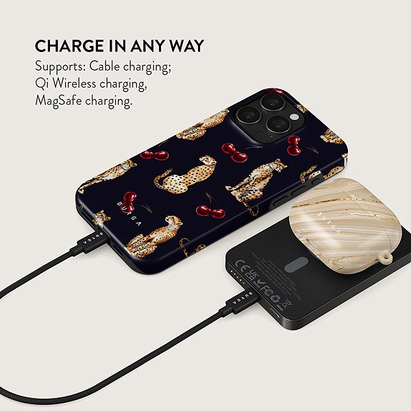 Power Bank BURGA Cougar Gunmetal Magnetic Power Bank, 5000 mAh ...