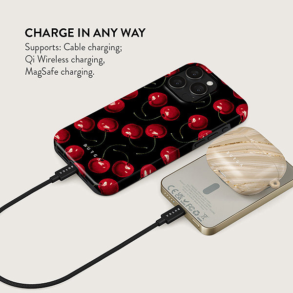 Powerbank BURGA Cherrybomb Gold Magnetic Power Bank, 5000 mAh ...