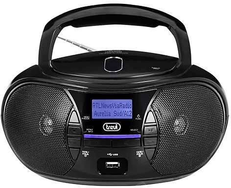 Rádiomagnetofón Trevi CMP 581 DAB BK ...