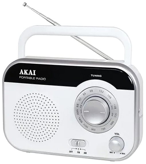 Rádio AKAI PR003A-410 WHITE ...