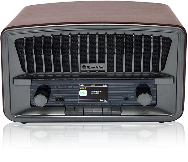 Radio Roadstar HRA-270D+BT radio DAB, BT Vintage ...