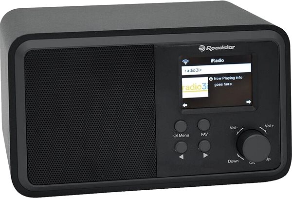 Radio Roadstar IR-390D+BT/BK radio DAB, wifi, BT ...