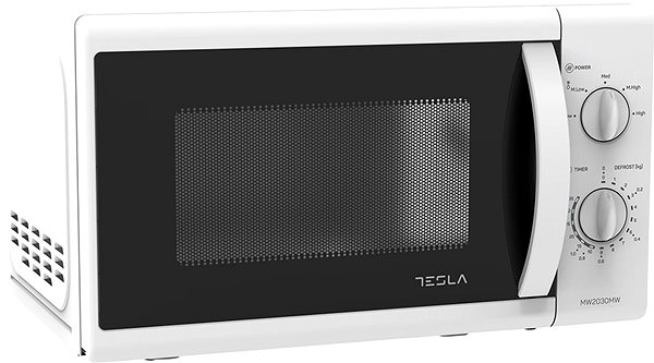 Mikrovlnná trouba Tesla MW2030MW Boční pohled