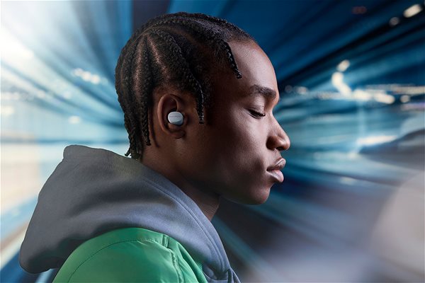 Vezeték nélküli fül-/fejhallgató Bowers & Wilkins Pi6 Glacier Blue ...
