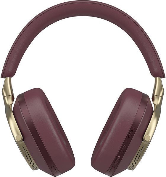 Vezeték nélküli fül-/fejhallgató Bowers & Wilkins PX8 Royal Burgundy ...