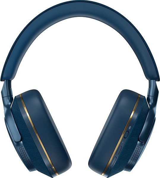 Vezeték nélküli fül-/fejhallgató Bowers & Wilkins PX7S2 kék ...