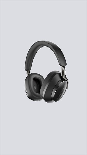 Vezeték nélküli fül-/fejhallgató Bowers & Wilkins PX8 fekete ...