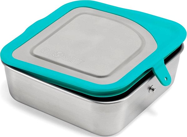 Snack Box Klean Kanteen snack box, brushed stainless, 591 ml ...