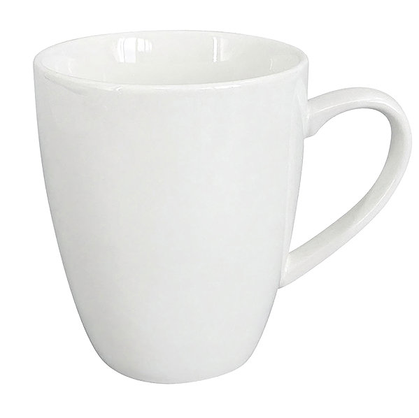 Set of cups by inspire Set 6 pcs - Mug Alba, 350 ml, white .