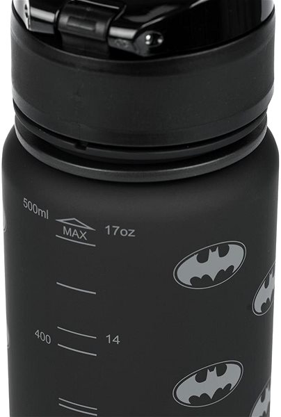 Fľaša na vodu BAAGL, fľaša Batman Logo ...