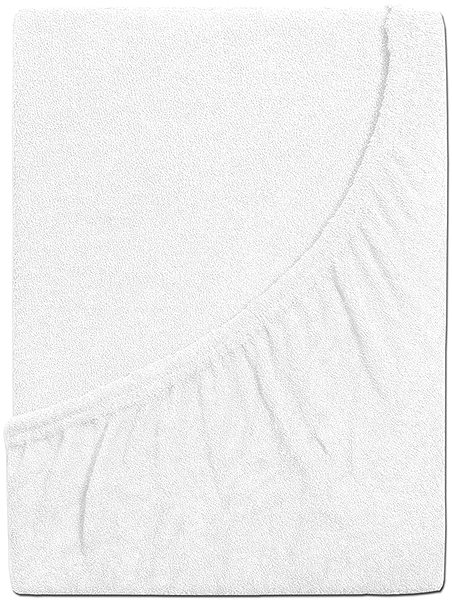 Plachta na posteľ B.E.S. – Petrovice, s.r.o. Prestieradlo Froté PERFECT – Biela 140-160 × 200 ...