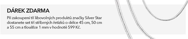Náramok Silver Star Náramok – TaoXu190 - 19 cm ...