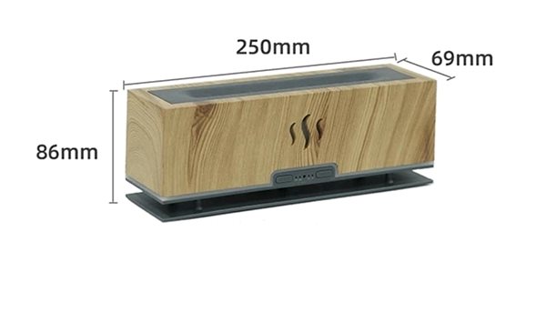 Aroma Diffuser BOT RDF1 DO 200 ml, black ...