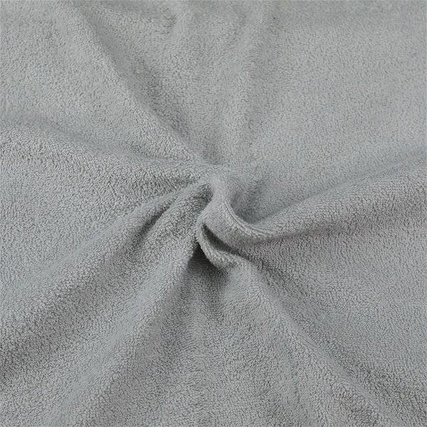 Plachta na posteľ Brotex Froté prestieradlo 80 × 200 cm, sivé ...
