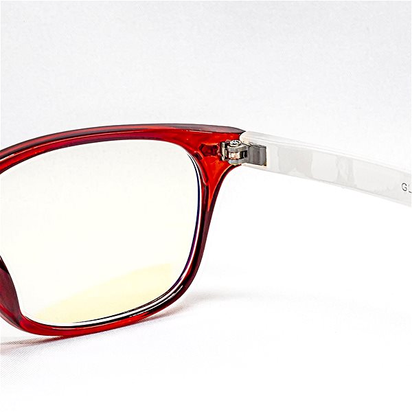 Okuliare na počítač GLASSA Blue Light Blocking Glasses PCG 01, dioptrie: +3.00 červená Vlastnosti/technológia