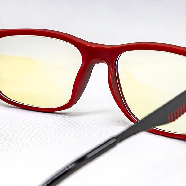 Okuliare na počítač GLASSA Blue Light Blocking Glasses PCG 02, dioptrie: +1.00 červená Vlastnosti/technológia