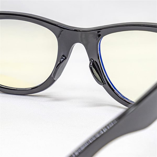 Okuliare na počítač GLASSA Blue Light Blocking Glasses PCG 04, dioptrie: +0.00, čierna Vlastnosti/technológia