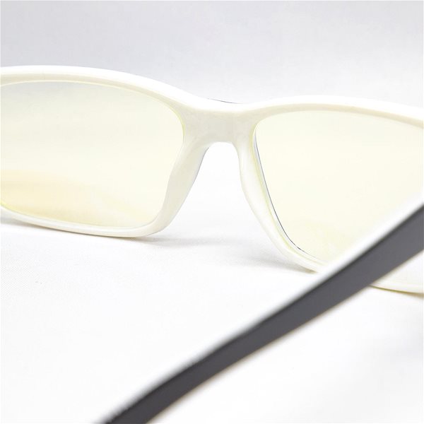 Okuliare na počítač GLASSA Blue Light Blocking Glasses PCG 05, dioptrie: +0.50 biela Vlastnosti/technológia