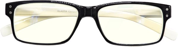 Okuliare na počítač GLASSA Blue Light Blocking Glasses PCG 05, dioptrie: +1.50 biela Screen