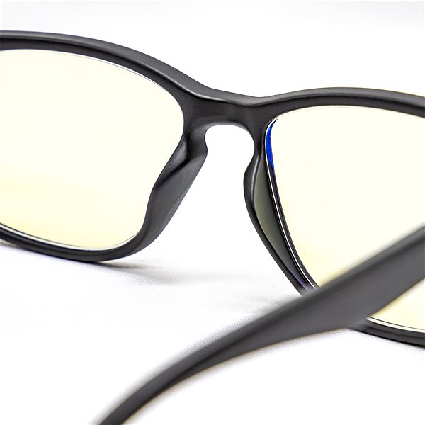 Okuliare na počítač GLASSA Blue Light Blocking Glasses PCG 07, dioptrie: +3.00 čierna Vlastnosti/technológia